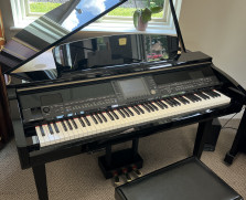 Yamaha CVP409GP Clavinova digital baby grand piano